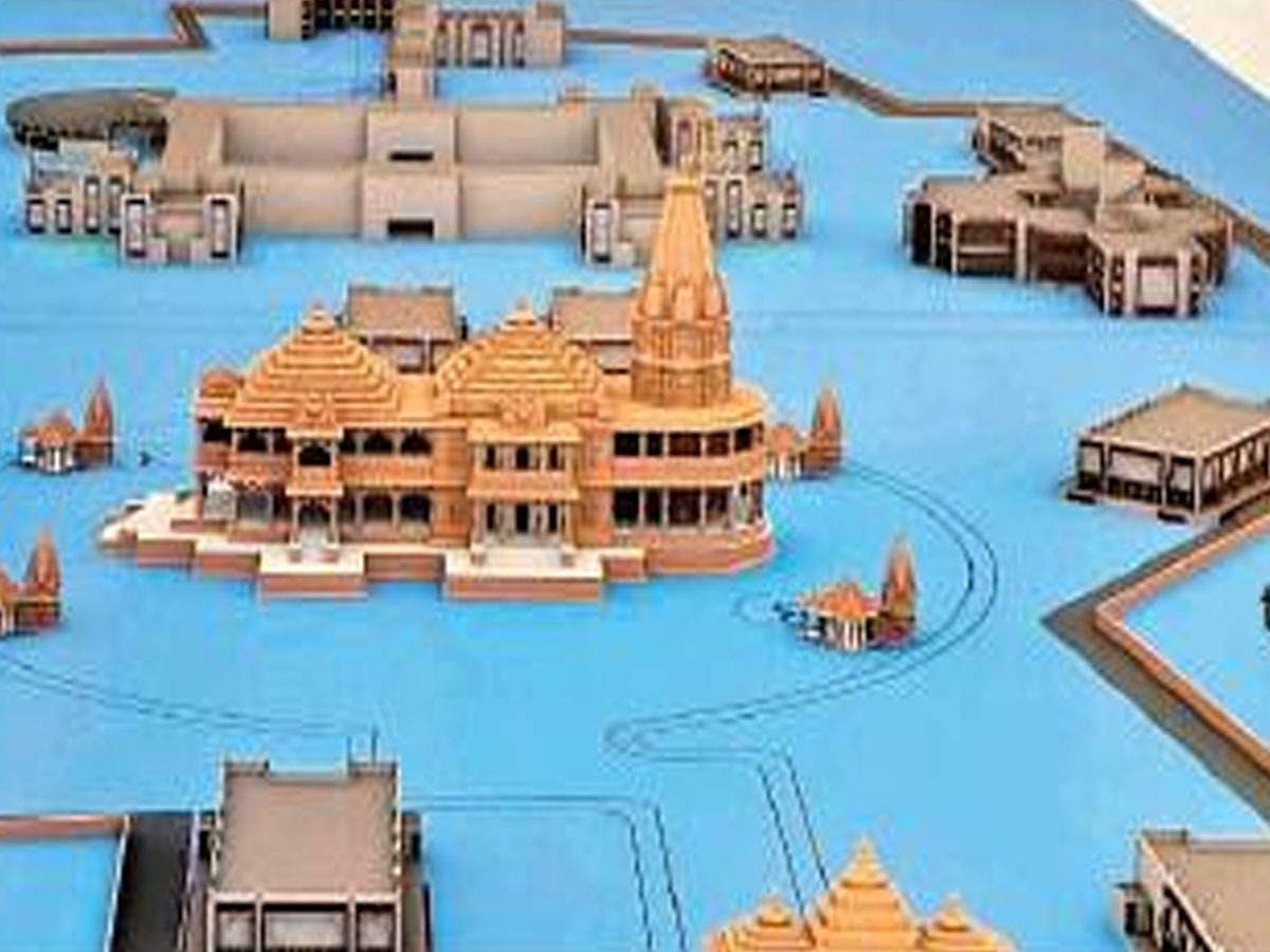Ahmedabad architect unveils design of grand Ram mandir. Ahmedabad News of India