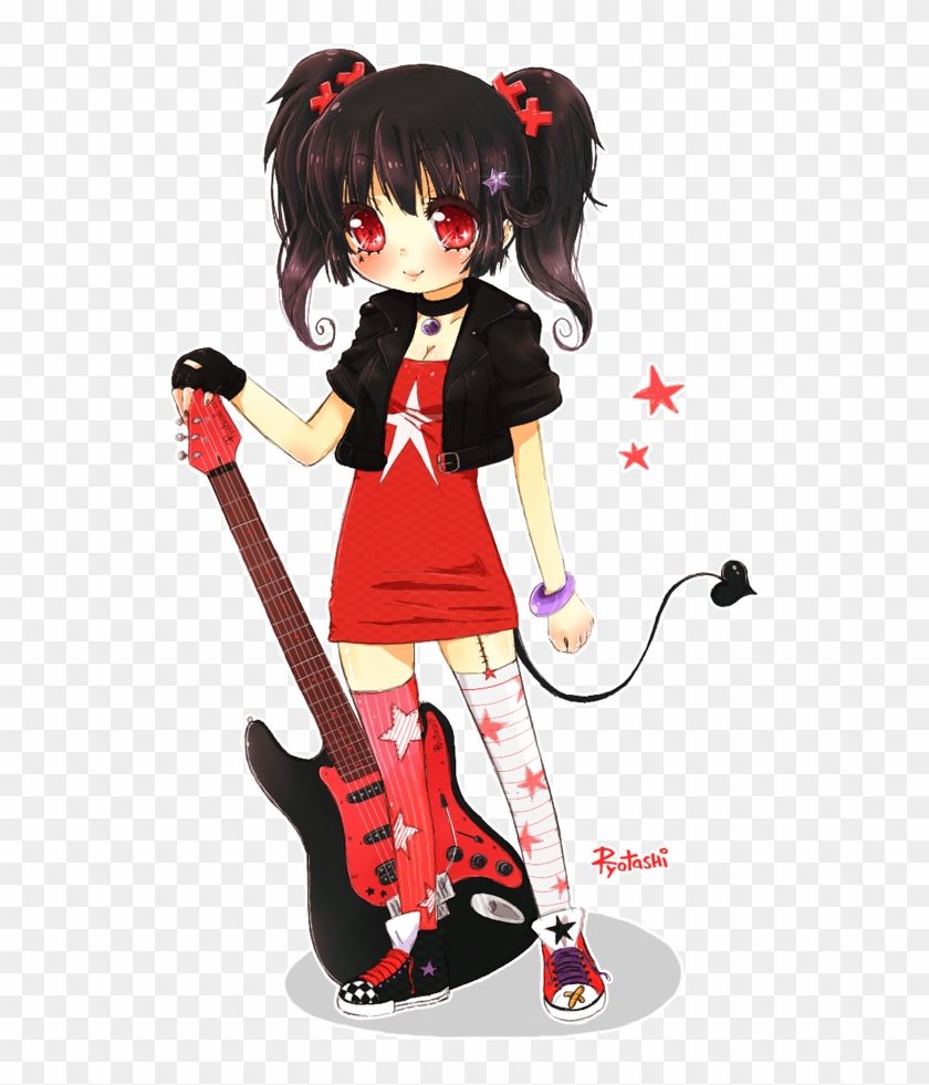 Msyugioh123 Image Guitar Anime Girl HD Wallpaper And Little Girl With Guitar Clipart