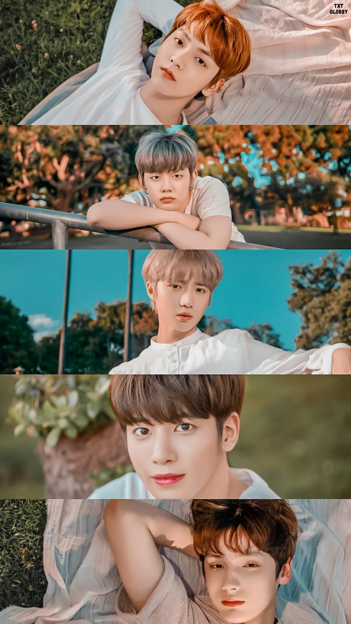 TXT FIRST PHOTOBOOK H:OUR SPOT wallpaper. Spotted wallpaper, Photo book, Txt