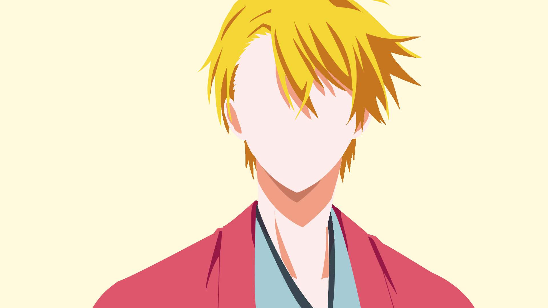 Abeno Haruitsuki Minimalist Background. Morose Of The Mononokean Amino
