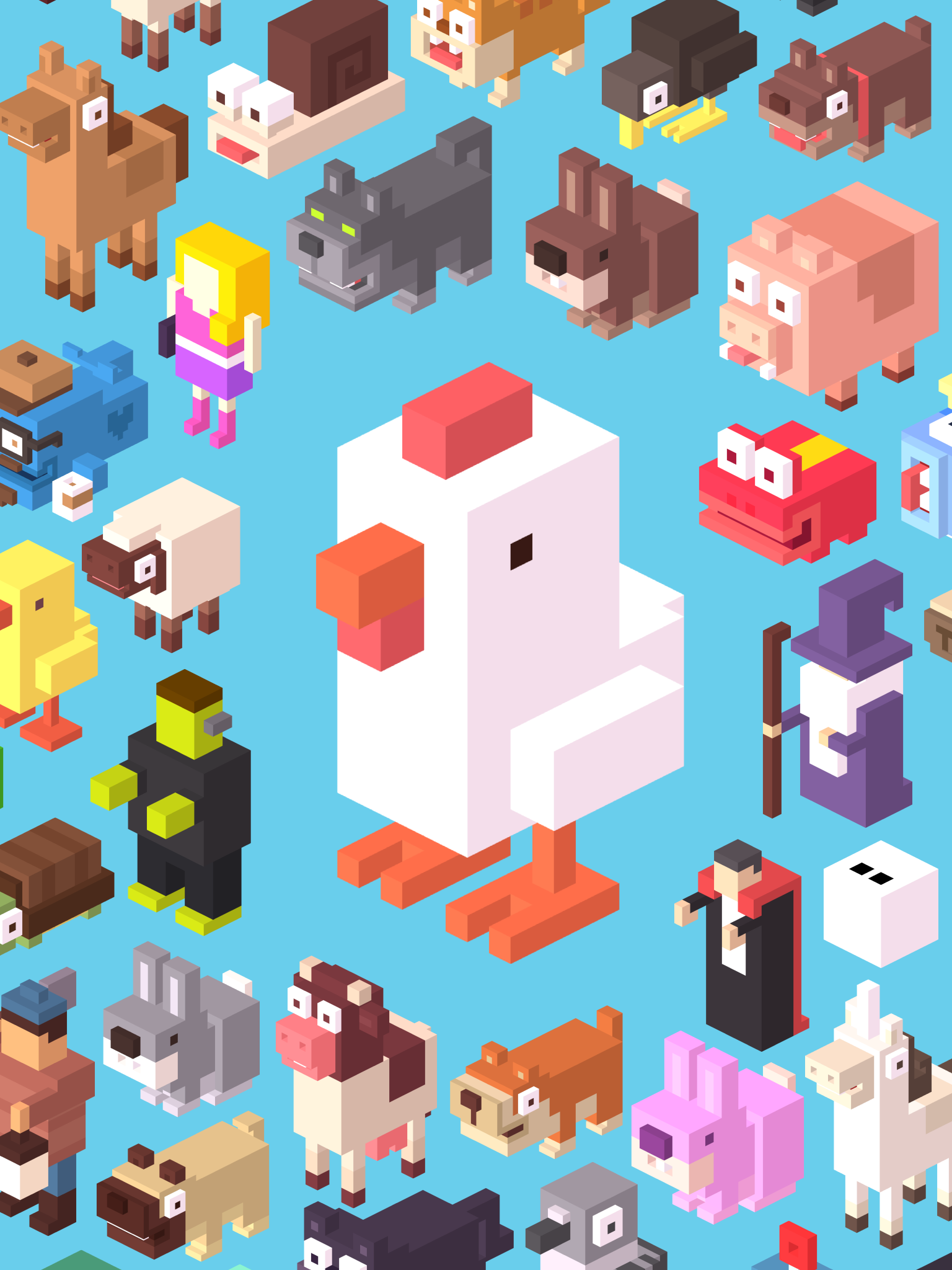 crossy road backgrounds scratch