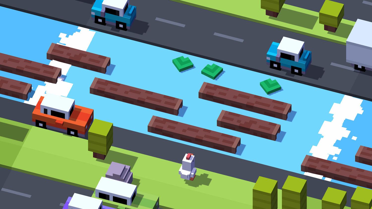 crossy road grass background crossy road thumbnail