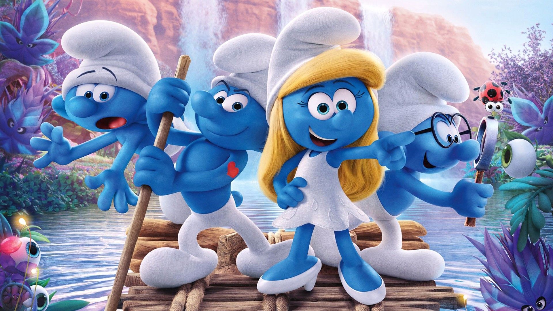 Smurfs The Lost Village 2017 Animation Wallpaper