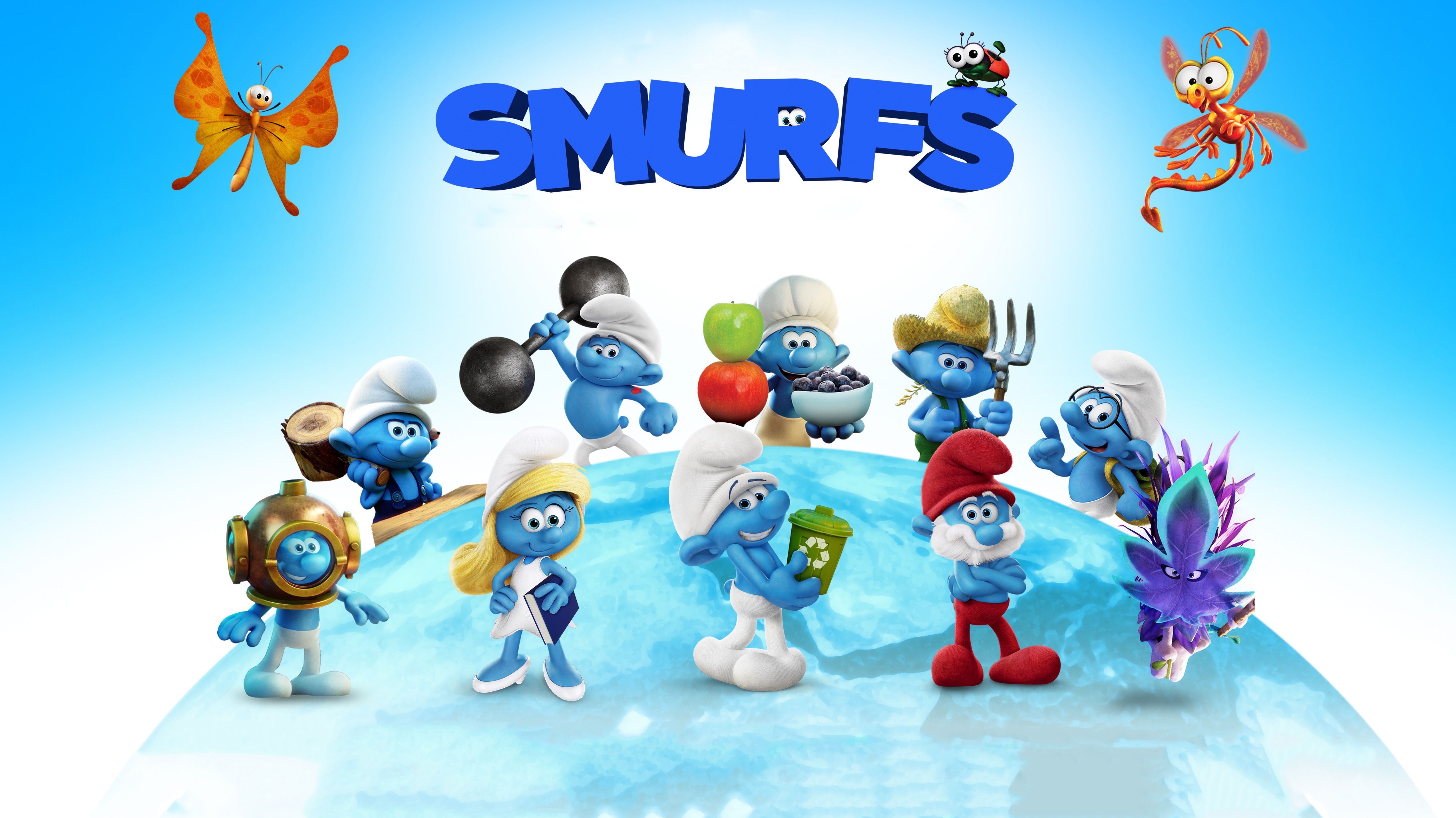 Smurfs The Lost Village Movie, HD Movies, 4k Wallpaper, Image, Background, Photo and Picture