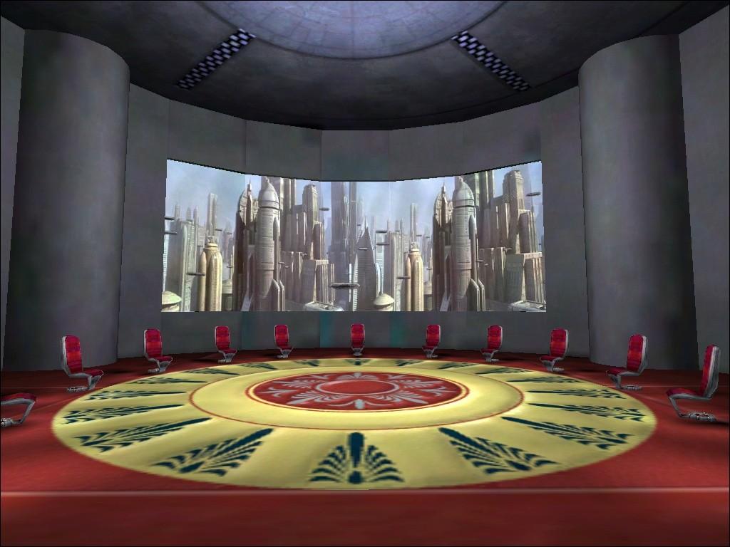 Star Wars Jedi Council Room