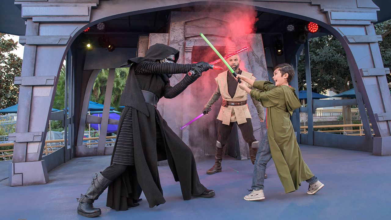 Feel the Force with Photo Captured by Disney PhotoPass Service During Jedi Training: Trials of the Temple. Disney Parks Blog