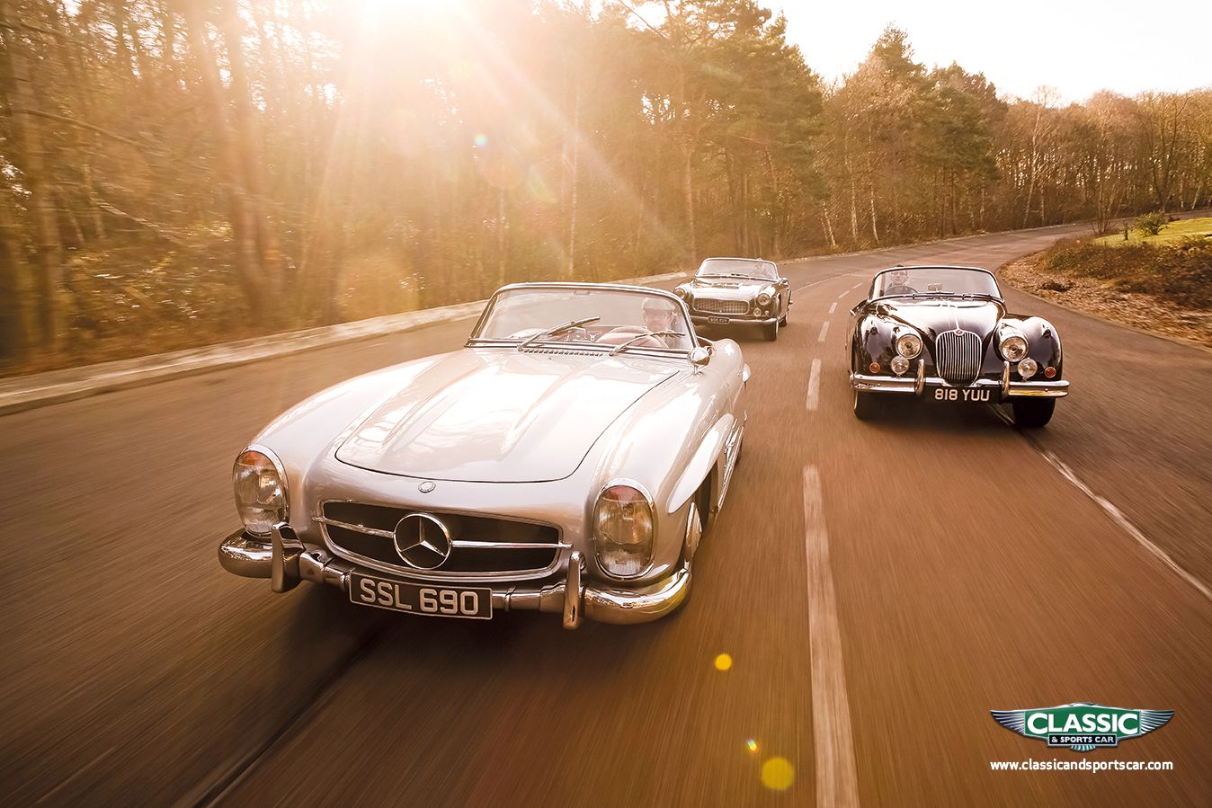Five beautiful desktop wallpaper from the May issue. Classic & Sports Car