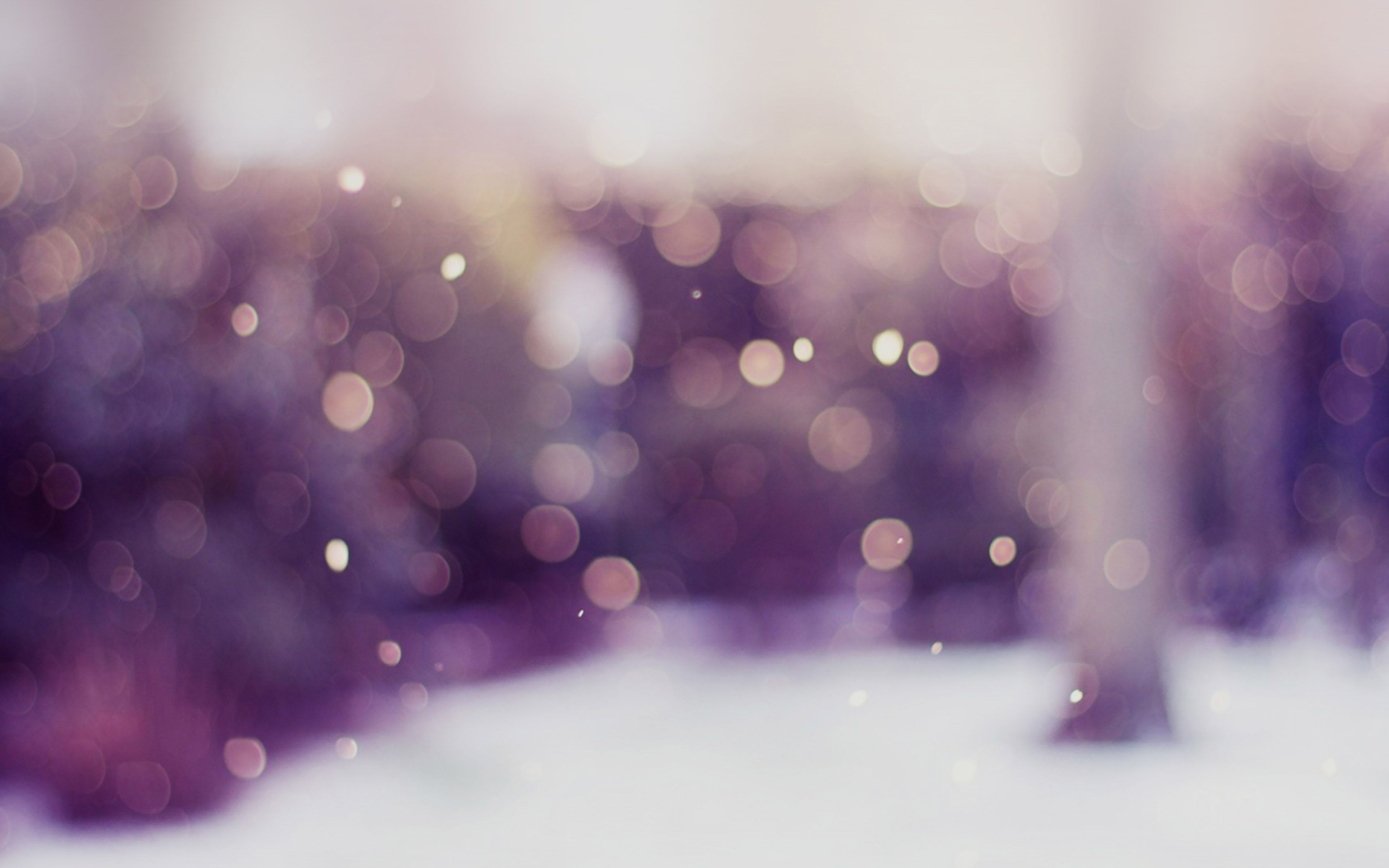 wallpaper for desktop, laptop. winter day bokeh gradation blur