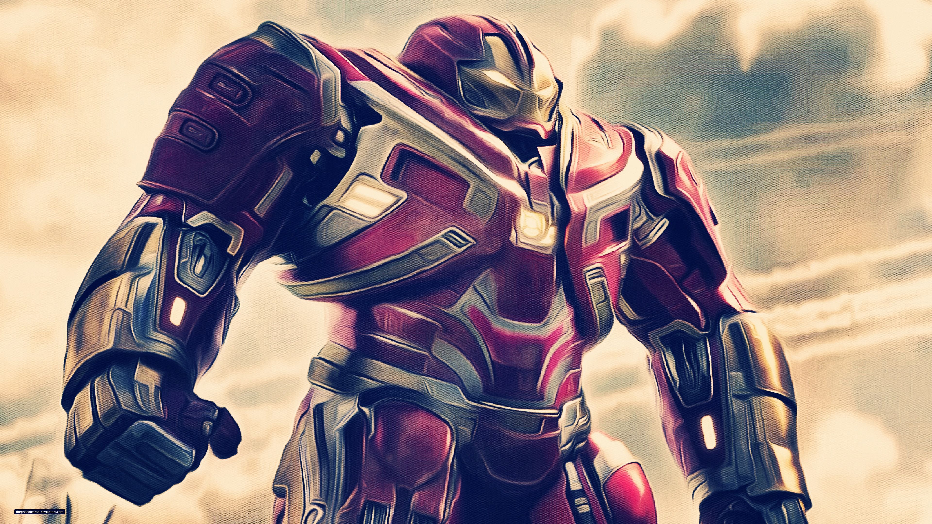 Iron Man Hulkbuster Avengers: Infinity War 4K