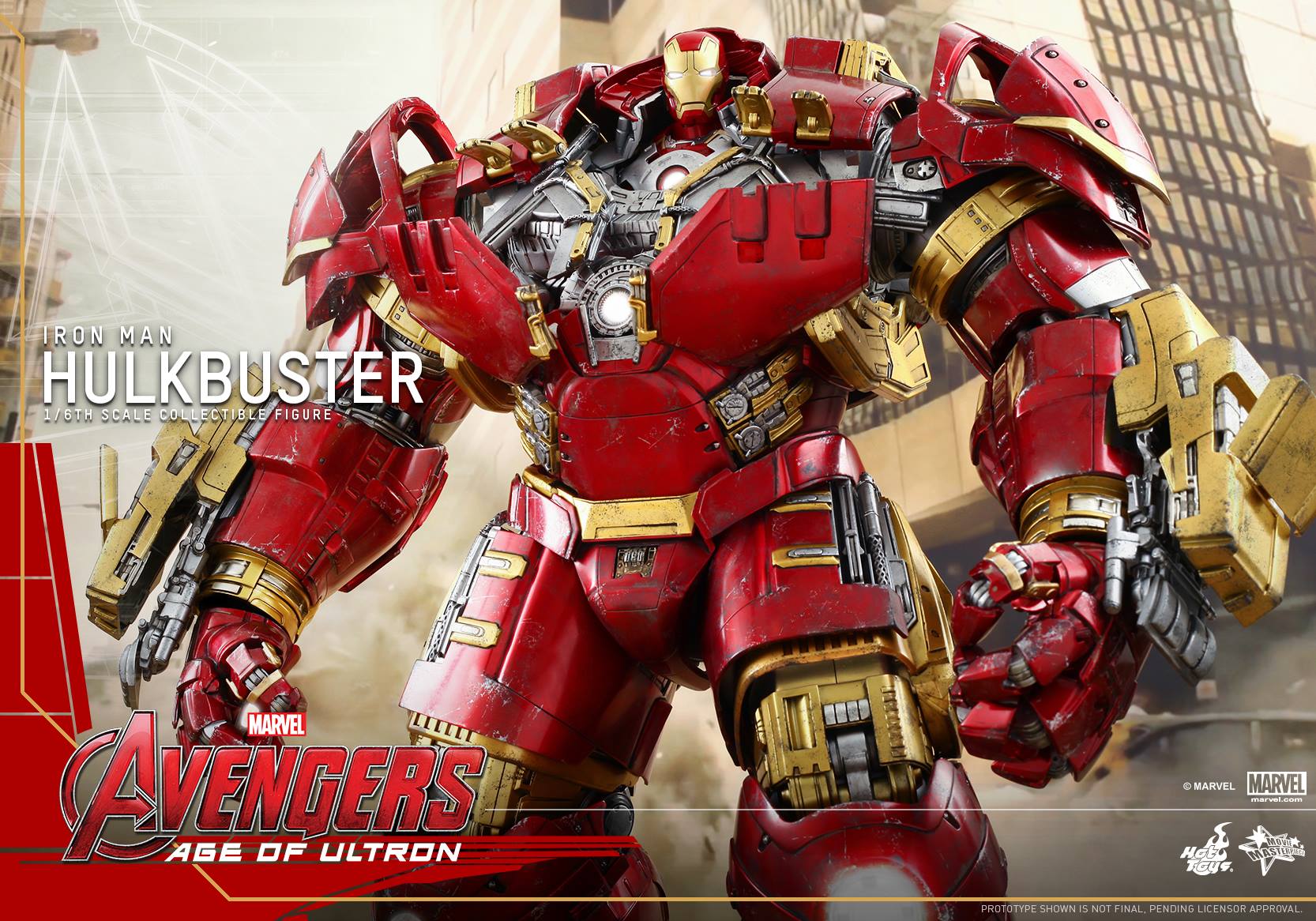 See 'Iron Man' Inside AVENGERS: AGE OF ULTRON's 'Hulkbuster' In New Hot Toys Image