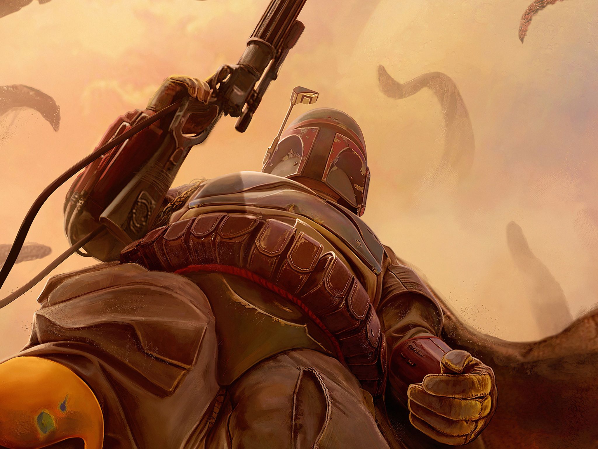 Wallpaper 4k The Mandalorian Art The Mandalorian 4k wallpaper, The Mandalorian wallpaper