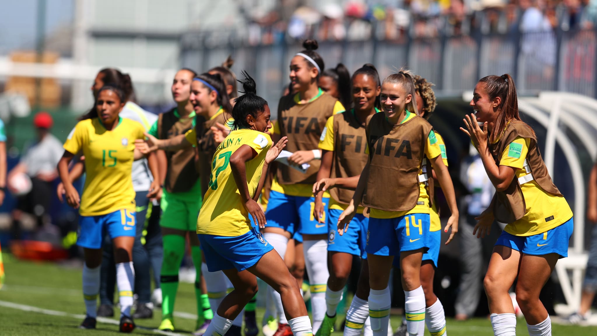 FIFA U 20 Women's World Cup 2018 DJs To Late Comers: Brazil's Kerolin Talks Team Mates