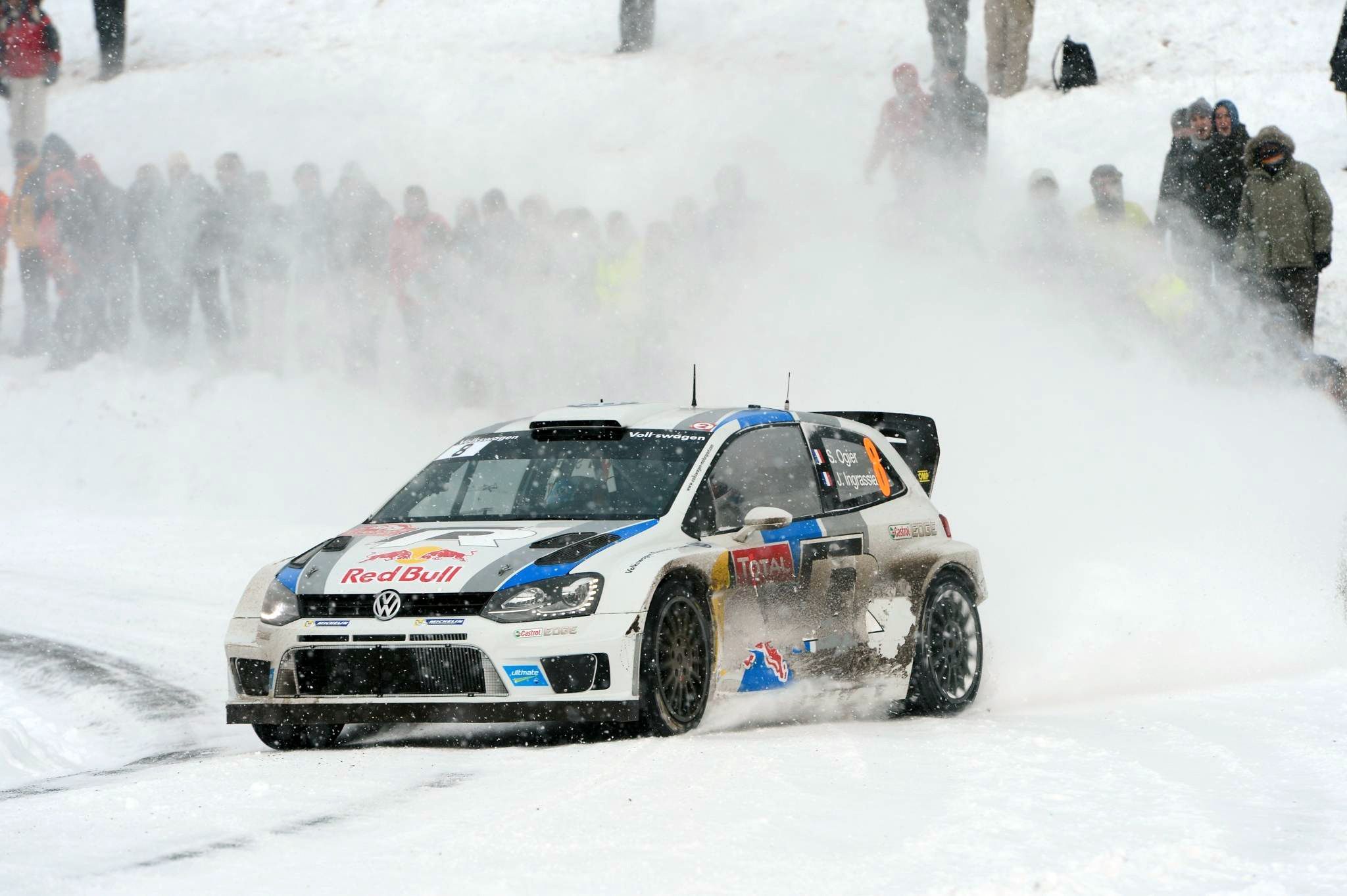 Winter Rally Car Wallpaper Free Winter Rally Car Background