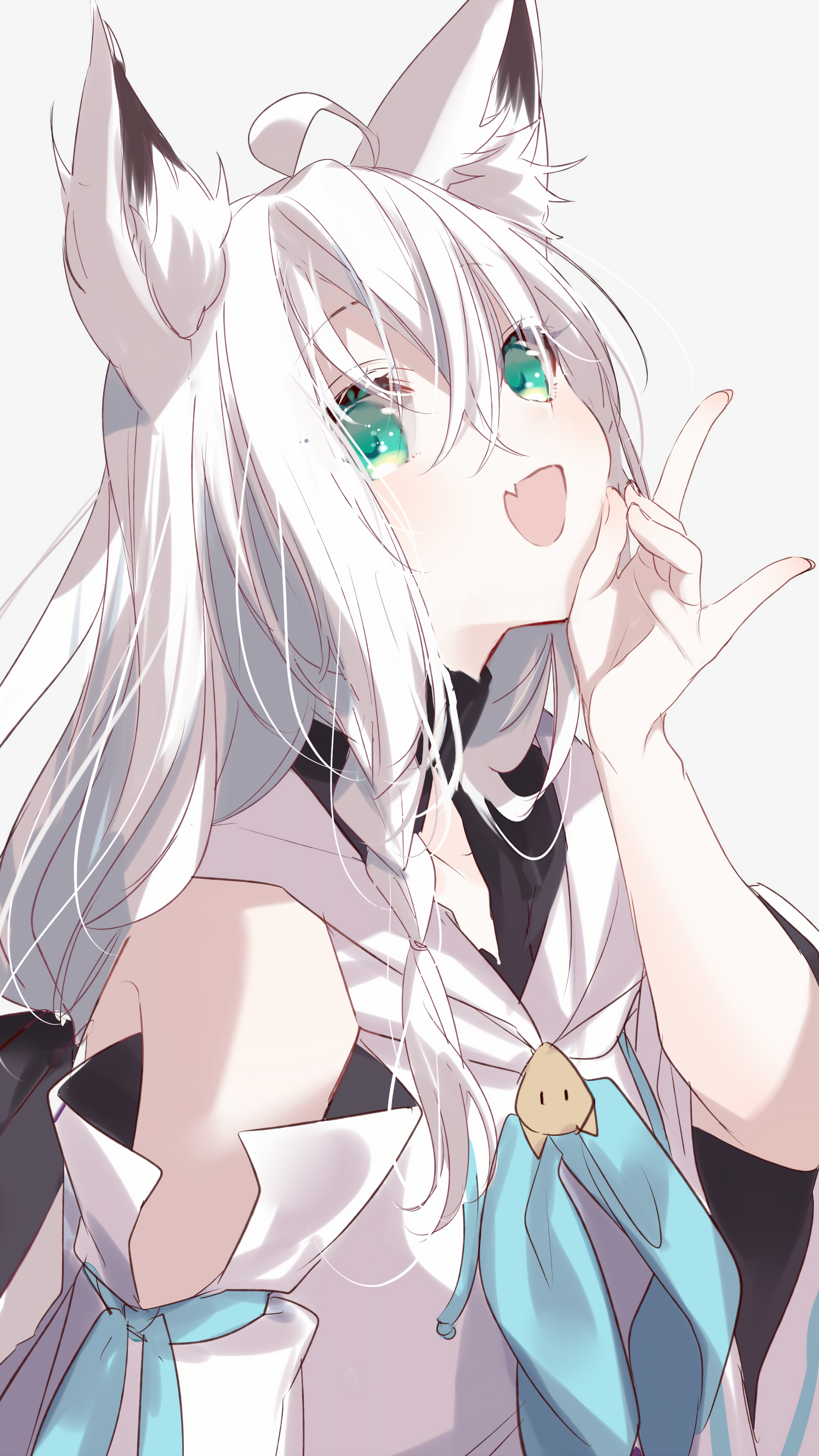 Shirakami Fubuki [Virtual YouTuber] (2250x4000)