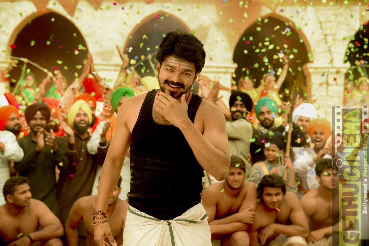 Mersal Tamil Movie HD Stills. Vijay, Samantha, Nithya Menon, Kajal Aggarwal Cinema. New movie song, Tamil movies, New movies