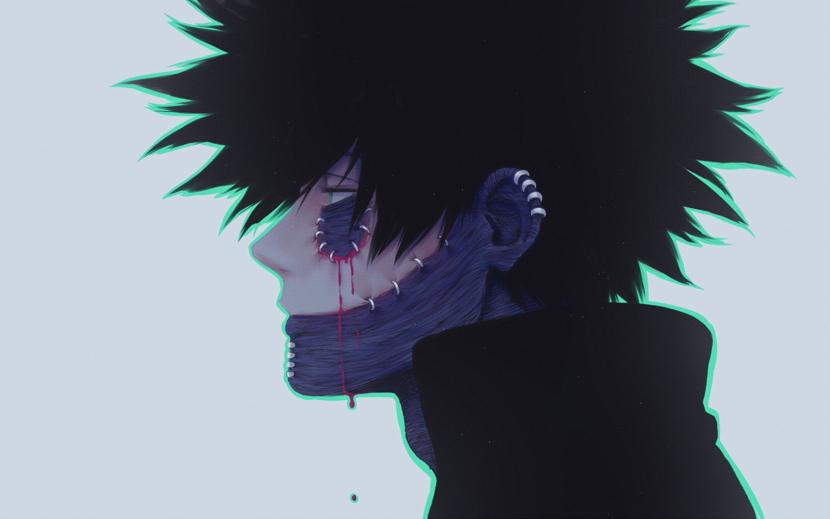 Download 1680x1050 Dabi, Profile View, Boku No Hero Academia Wallpaper for MacBook Pro 15 inch
