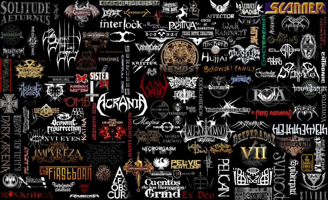 Heavymetal heavy metal death dark typography collage thrash music wallpaperx2052