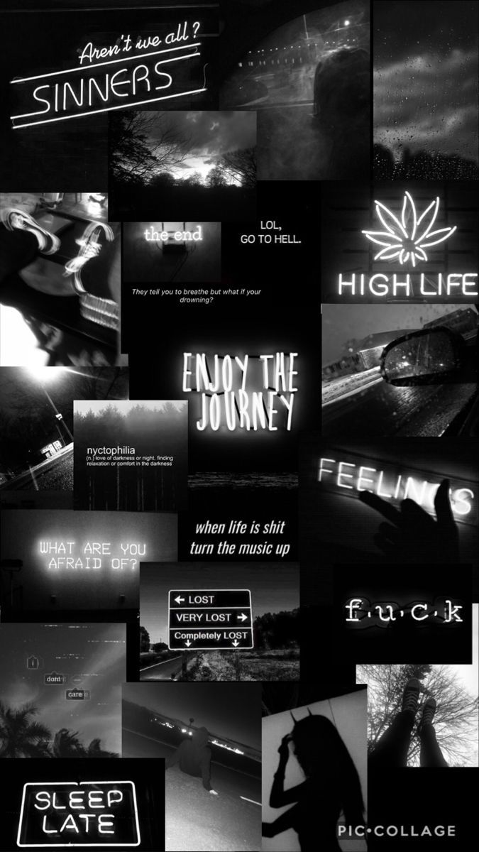 Dark Collage Wallpapers Wallpaper Cave