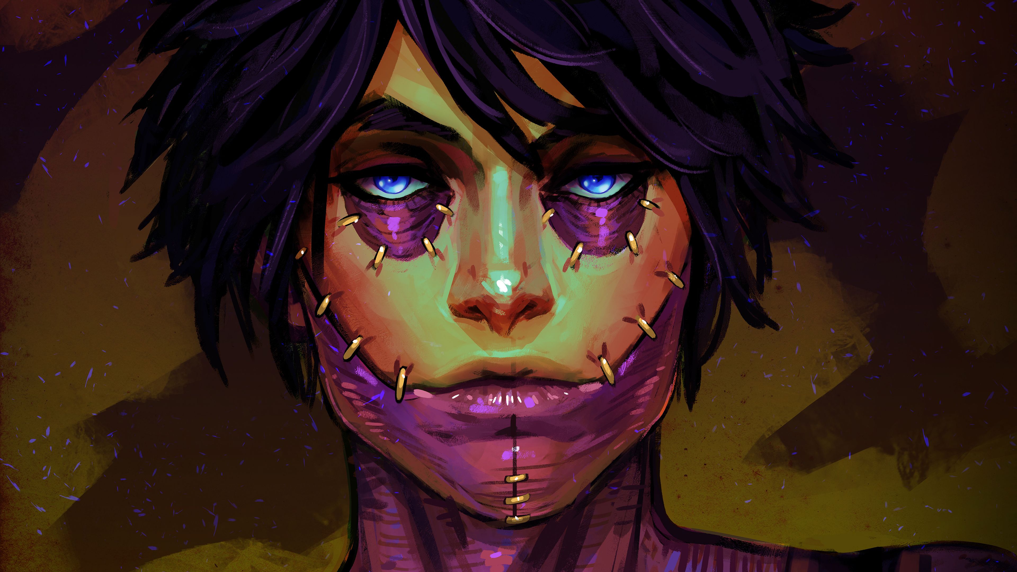 Dabi Illustration Chromebook Pixel HD 4k Wallpaper, Image, Background, Photo and Picture