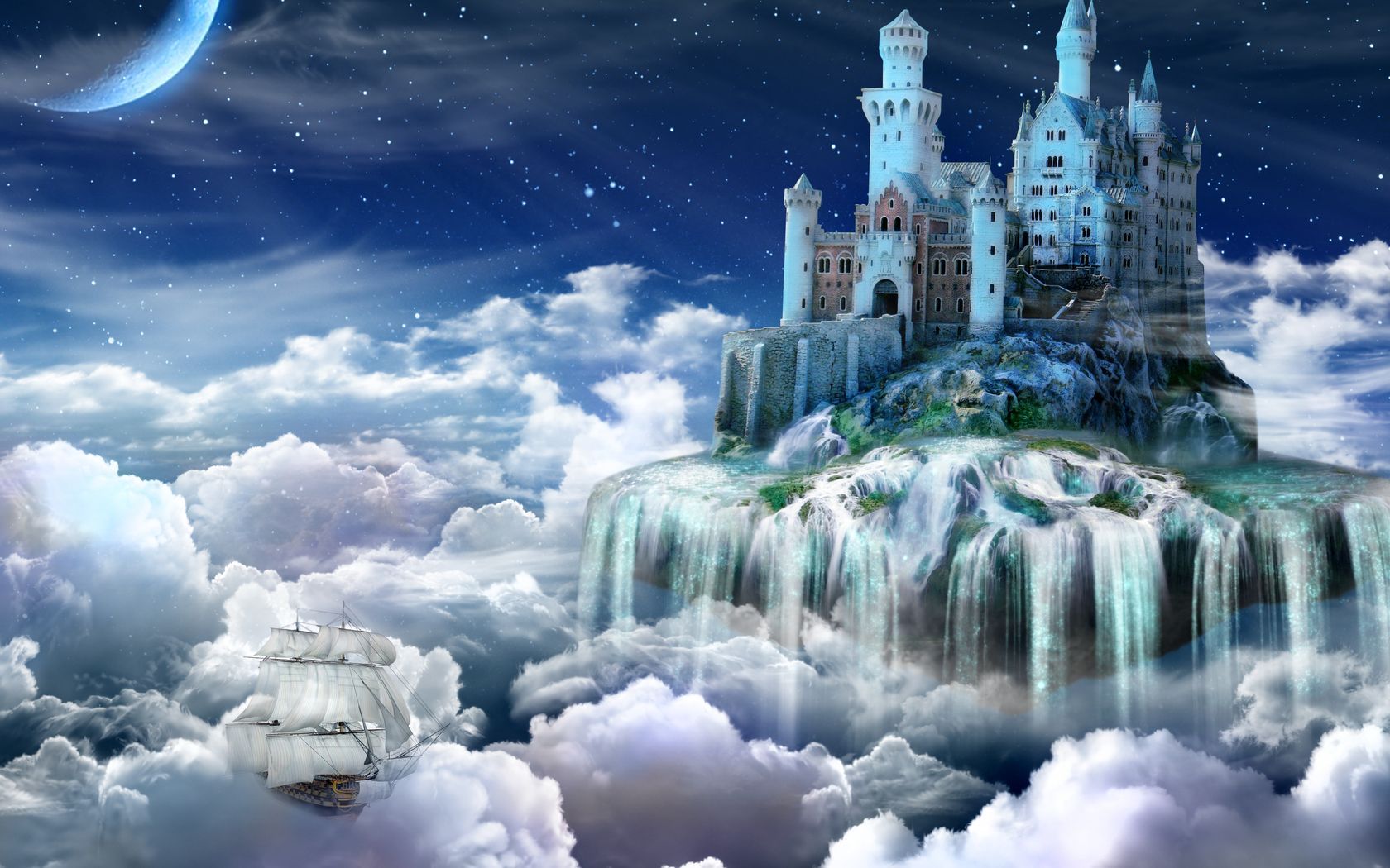Fantasy Castle Wallpaper Background. Fantasy Landscape, Fantasy Castle, Castle In