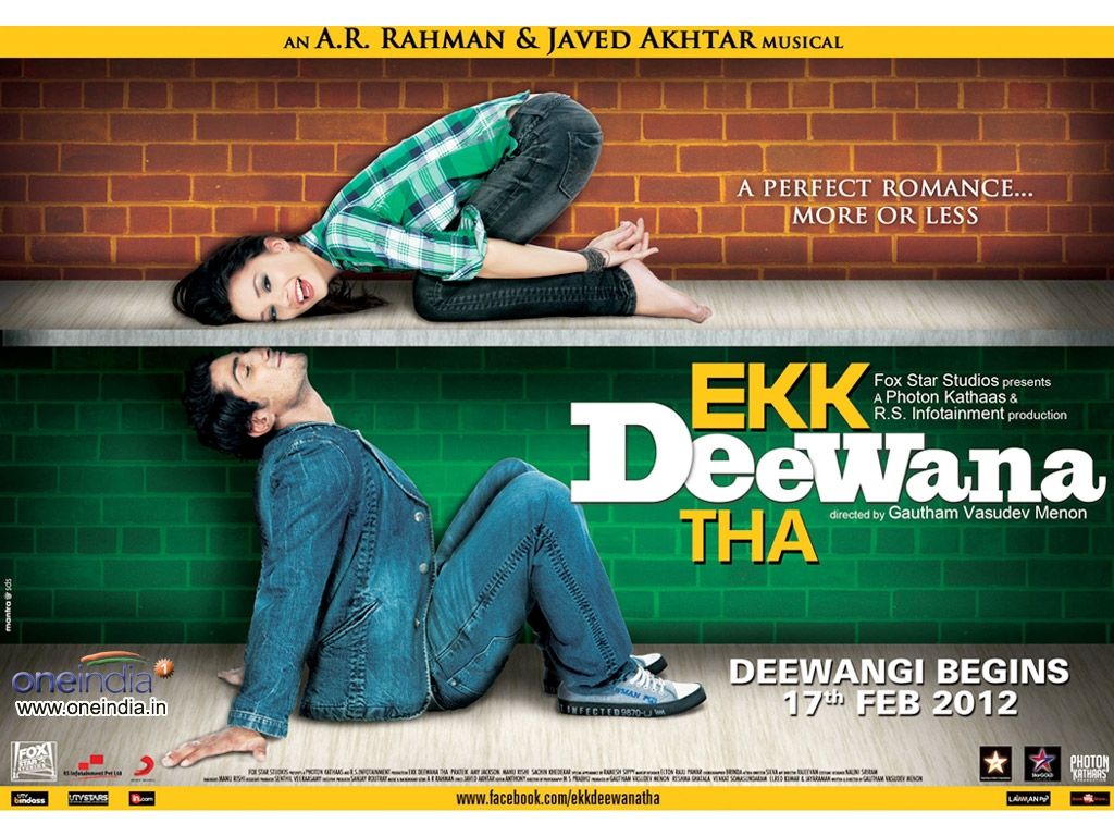 Ekk Deewana Tha HQ Movie Wallpaper. Ekk Deewana Tha HD Movie Wallpaper