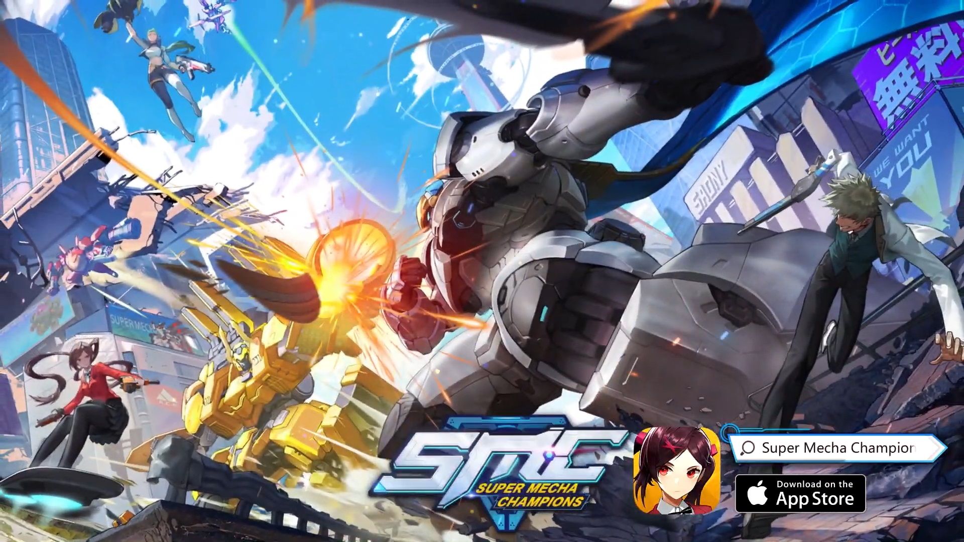 Action Shooter, Super Mecha Champions, Achieves Top Recommendations in App Store and Google Play Store