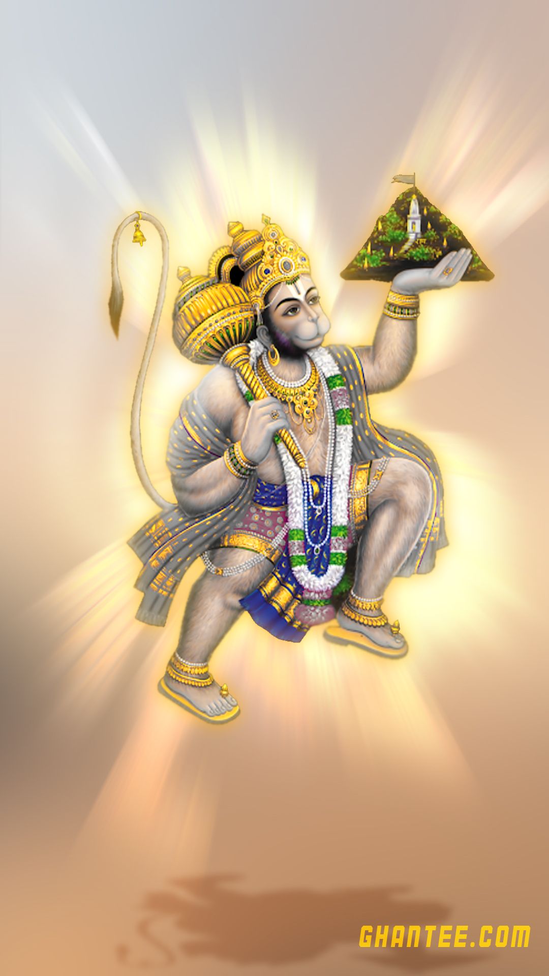 lord hanuman iphone wallpaper HD .ghantee.com