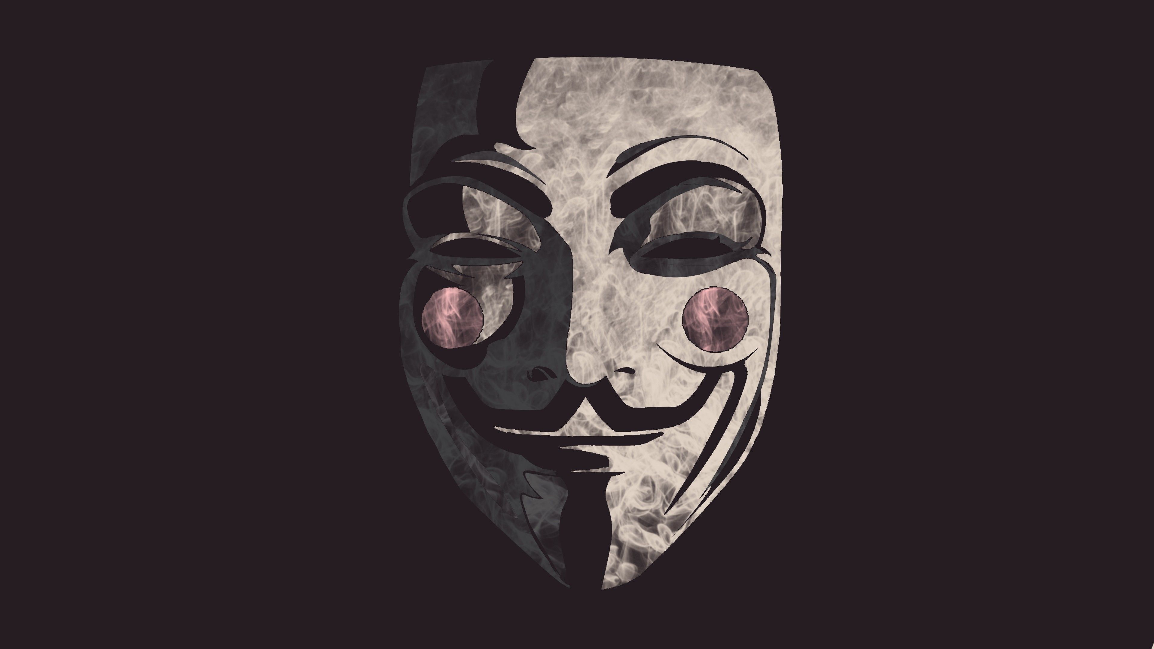 Маска Анонимуса 4k