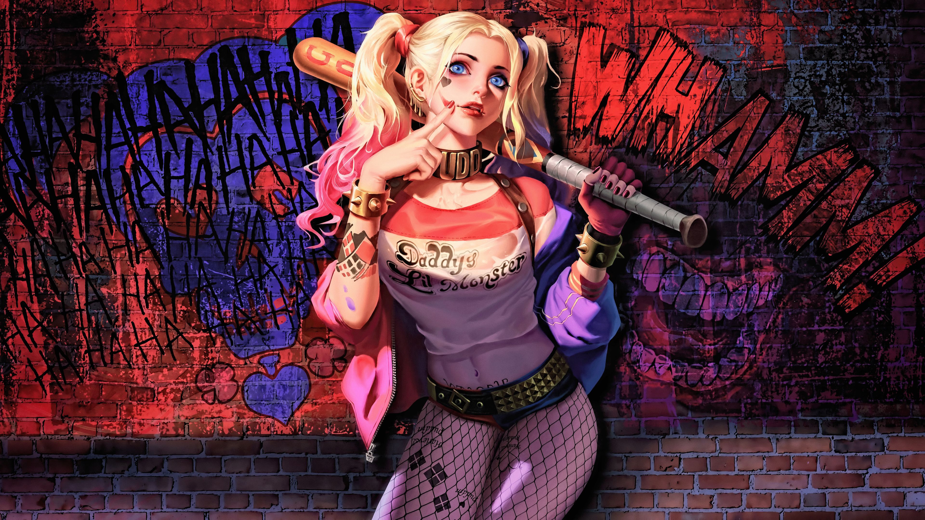 image Suicide Squad 2016 Heroes comics Harley Quinn hero 3840x2160