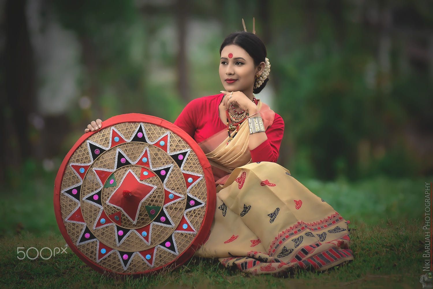 Assamese Girl by Niki baruah / 500px. Pretty wallpaper iphone, Girl photo poses, Pretty wallpaper