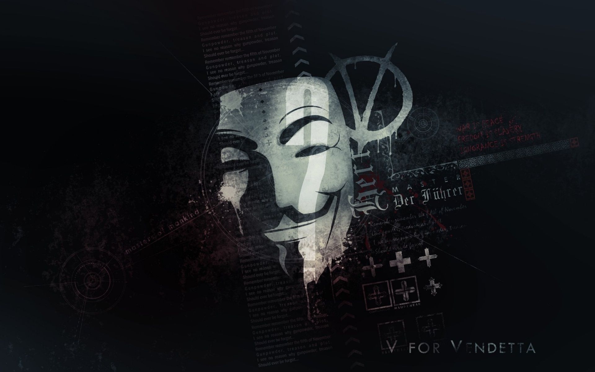 Anonymous Mask Wallpaper