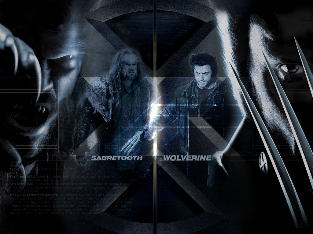 Wolverine Vs Sabertooth Men THE MOVIE Wallpaper