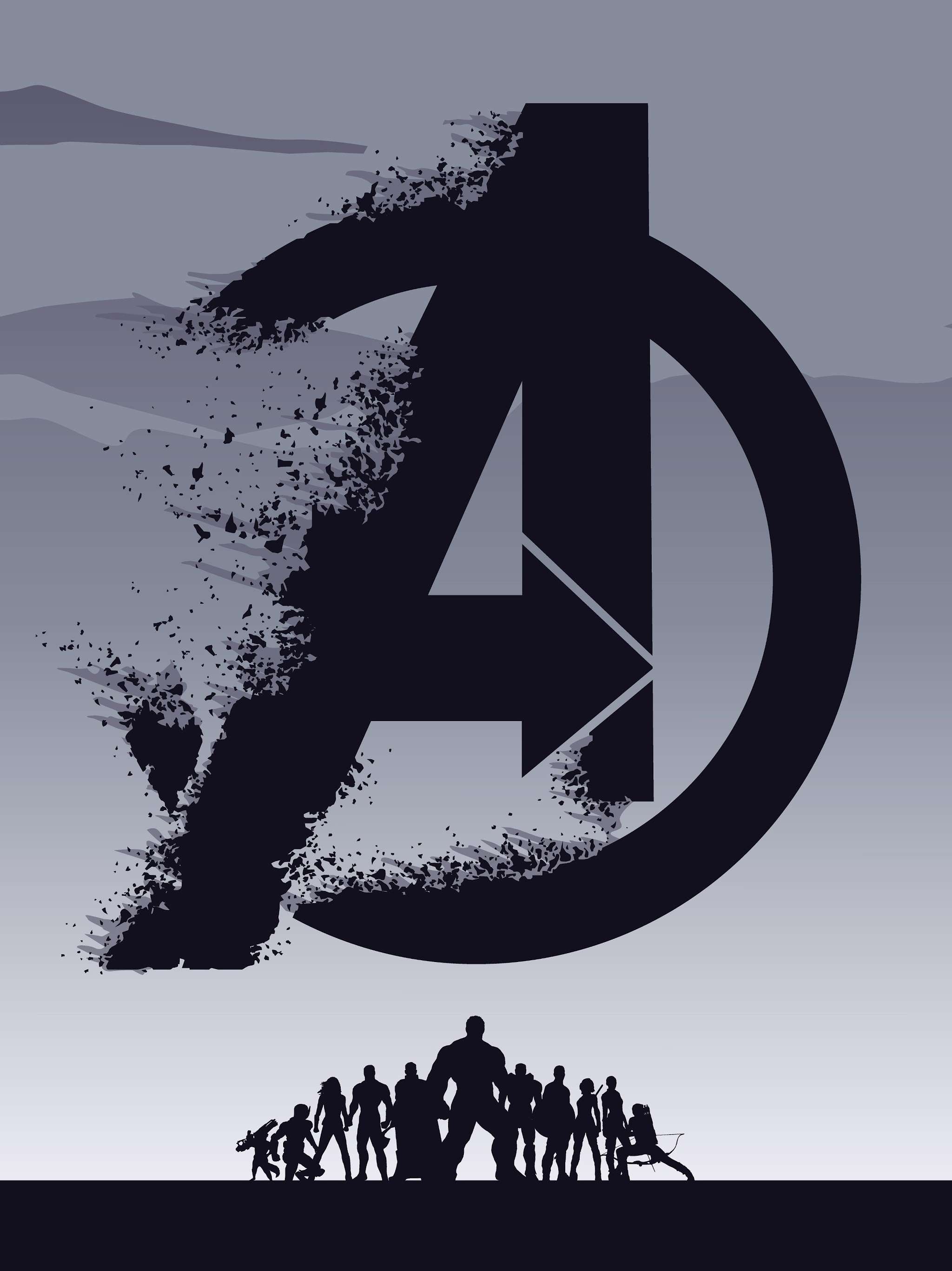 Avengers Logo Wallpaper 1920x1080