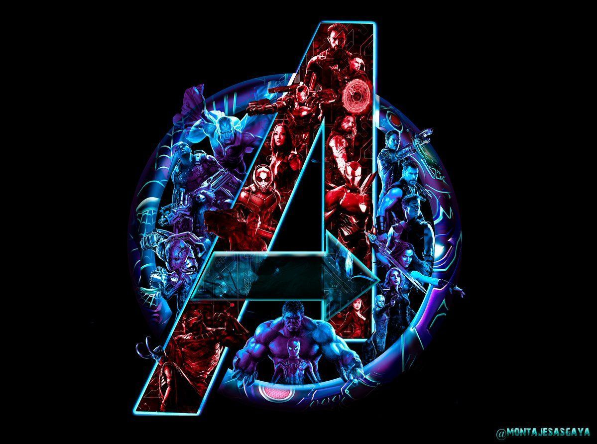 Avengers Infinity War Logo Wallpapers