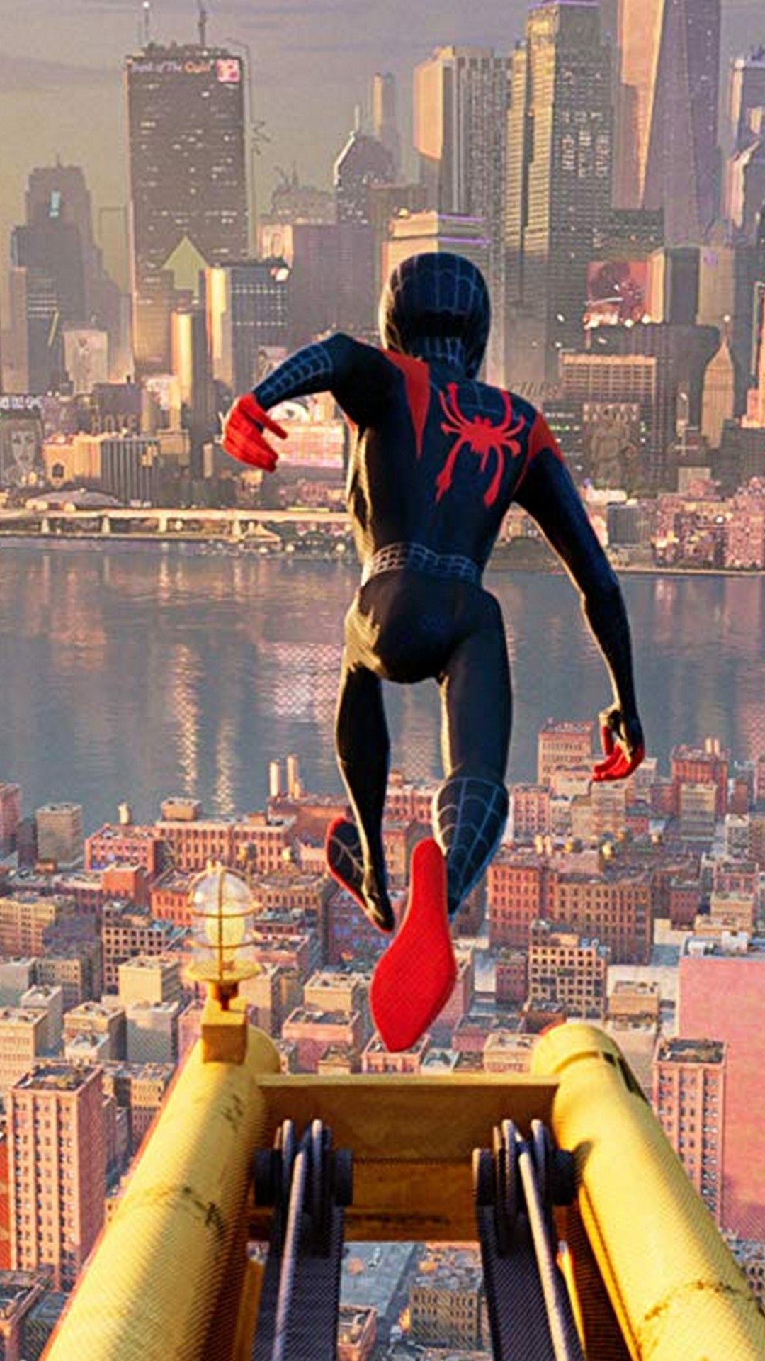 Spider Man Into The Spider Verse Movie Poster Movie Poster Wallpaper HD