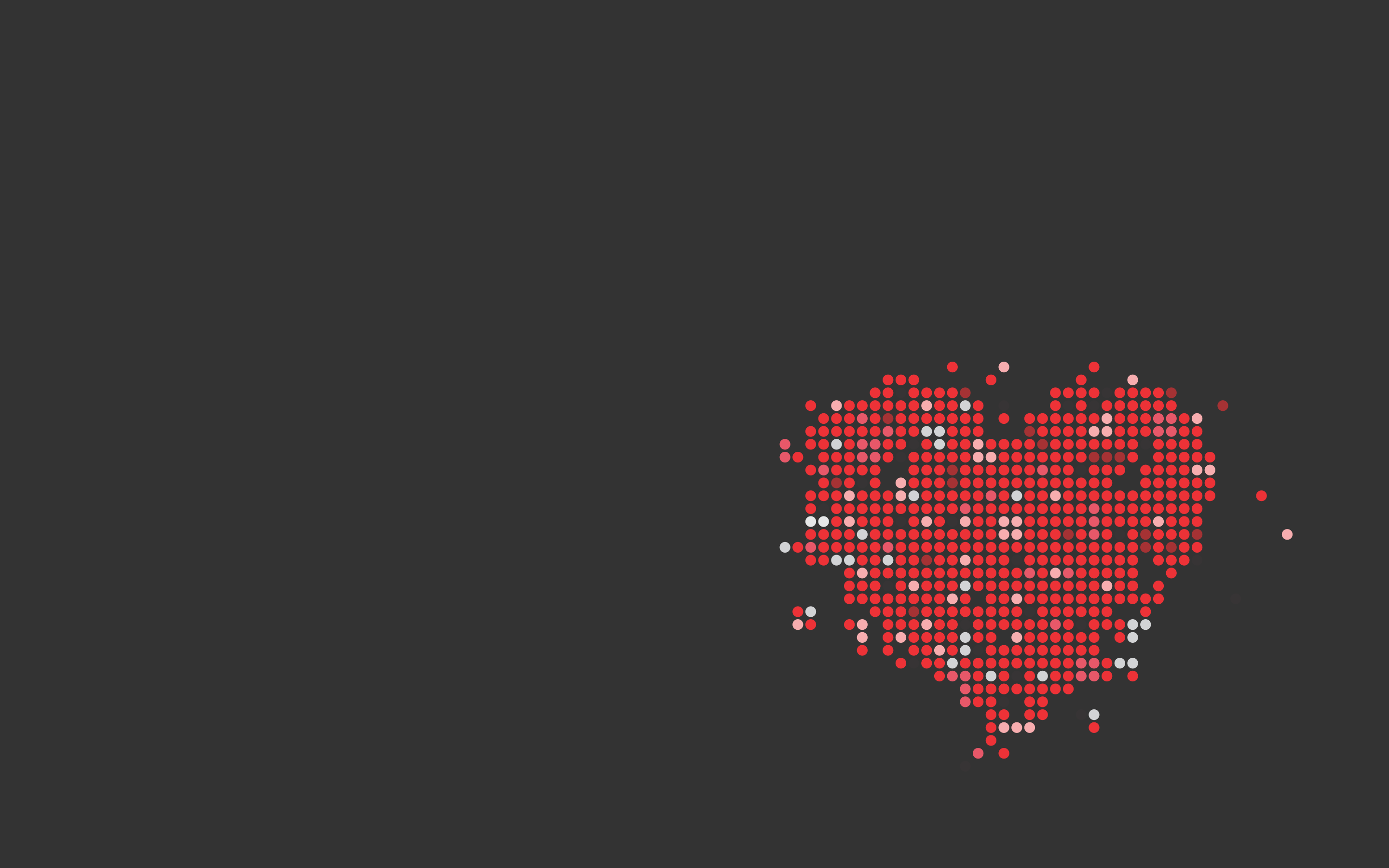 Dots Heart love vector wallpaperx1800