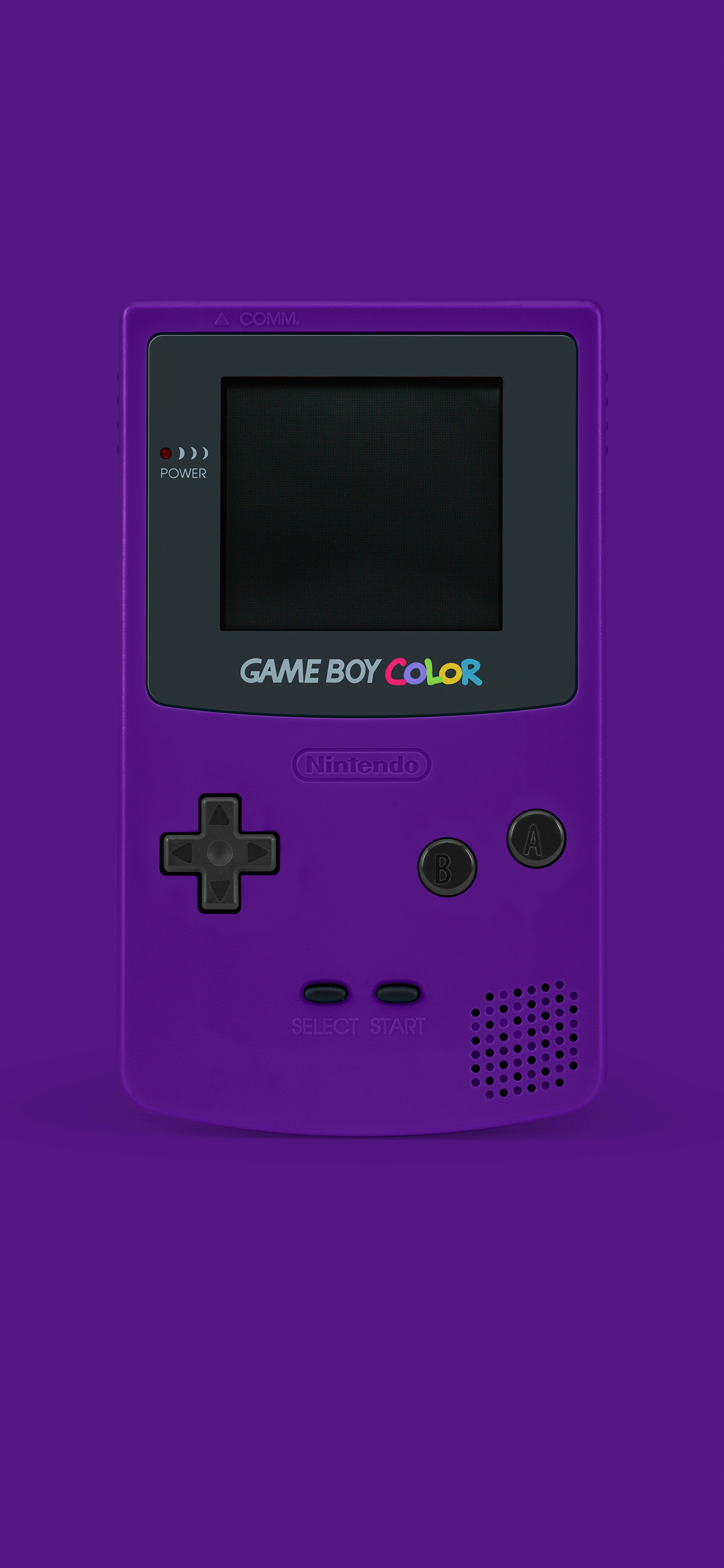 Download Purple Nintendo Game Boy Advance Wallpaper