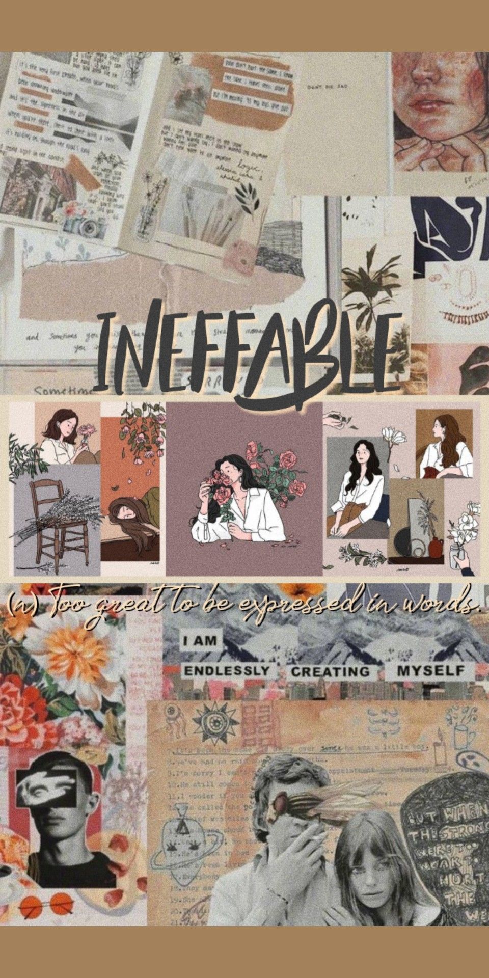 Vintage Lock Screen iPhone Wallpaper Aesthetic Artist Lockscreen