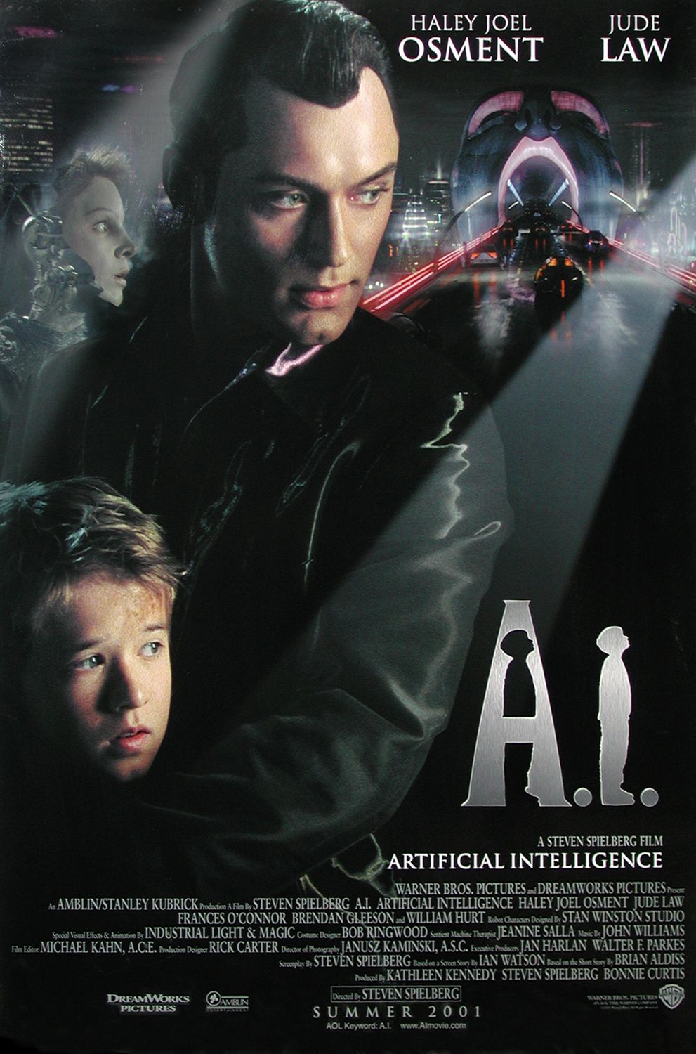 A.I.: Artificial Intelligence (2001) Posters (1 of 4)