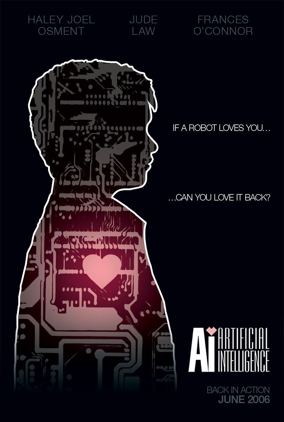 Artificial Intelligence: AI Spielberg Theatrical Poster. Artificial Intelligence Movie, Machine Learning Artificial Intelligence, Ai Artificial Intelligence