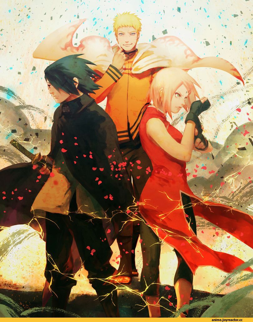 Sasuke Uchiha, Uzumaki Naruto, Sakura Haruno. Naruto teams, Naruto shippuden anime, Naruto team 7