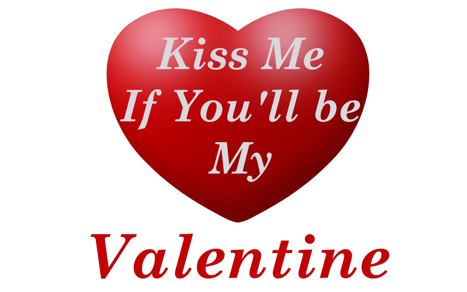 Red Love Quote Valentine Day 2021 Wallpaper Download, Wallpaper13.com