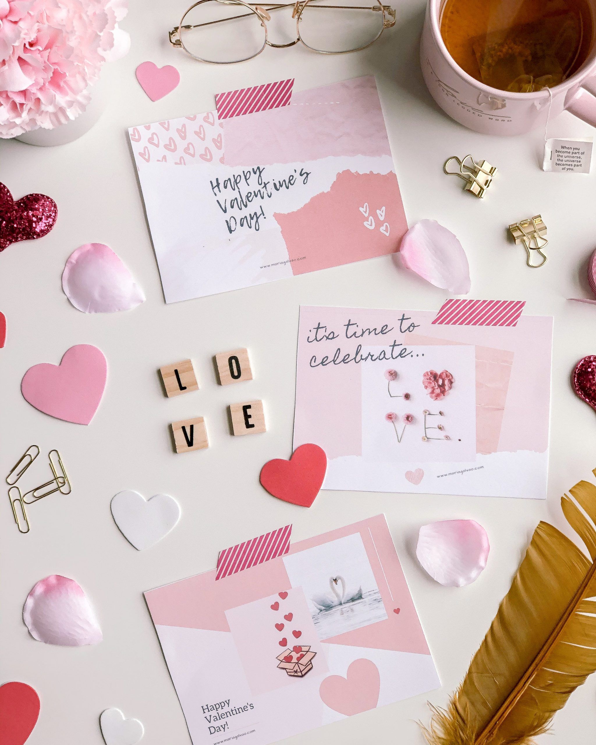 Lovely Valentine's Day Cards and Wallpaper for Free Download loves home