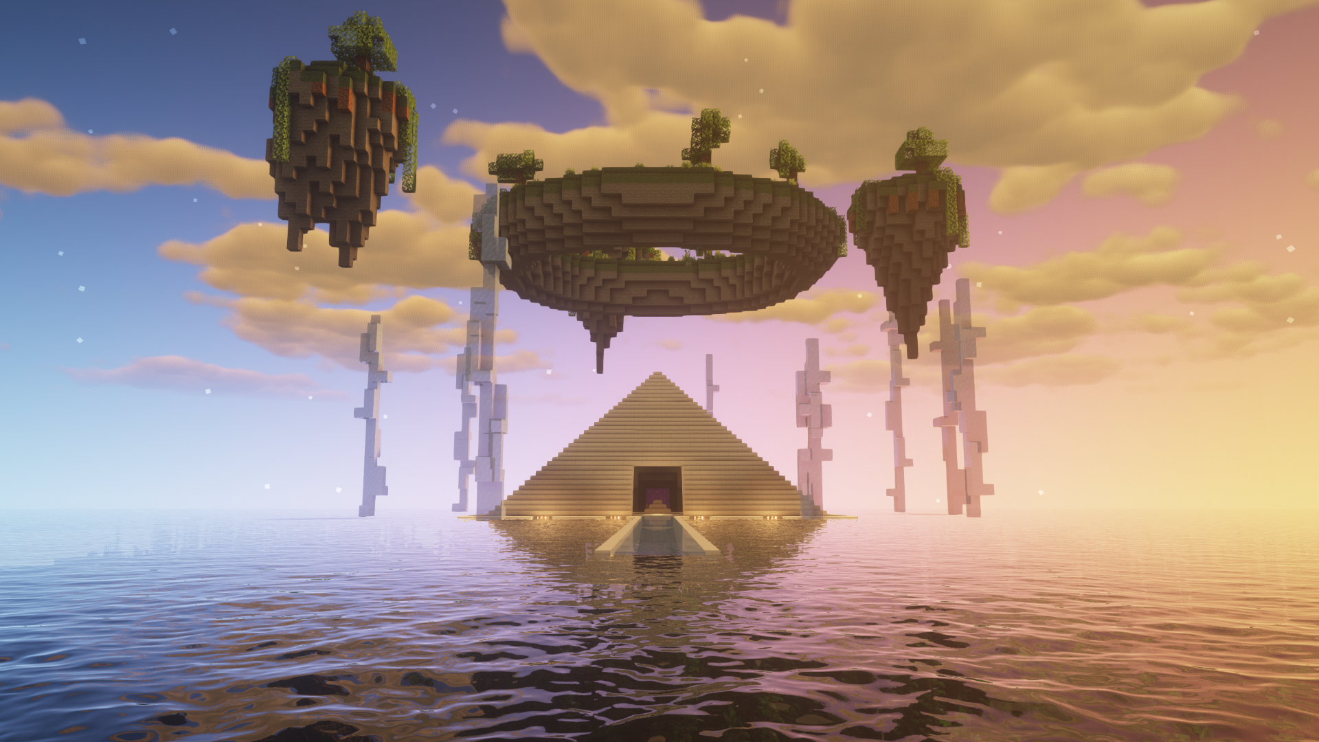 Went on to build a little more on my base. (took some inspiration from Ph1lza)