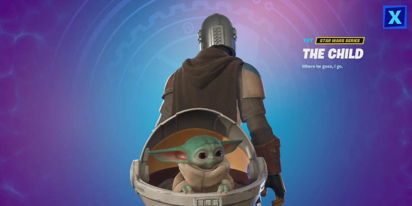 Fortnite: How to Unlock Baby Yoda Back Bling