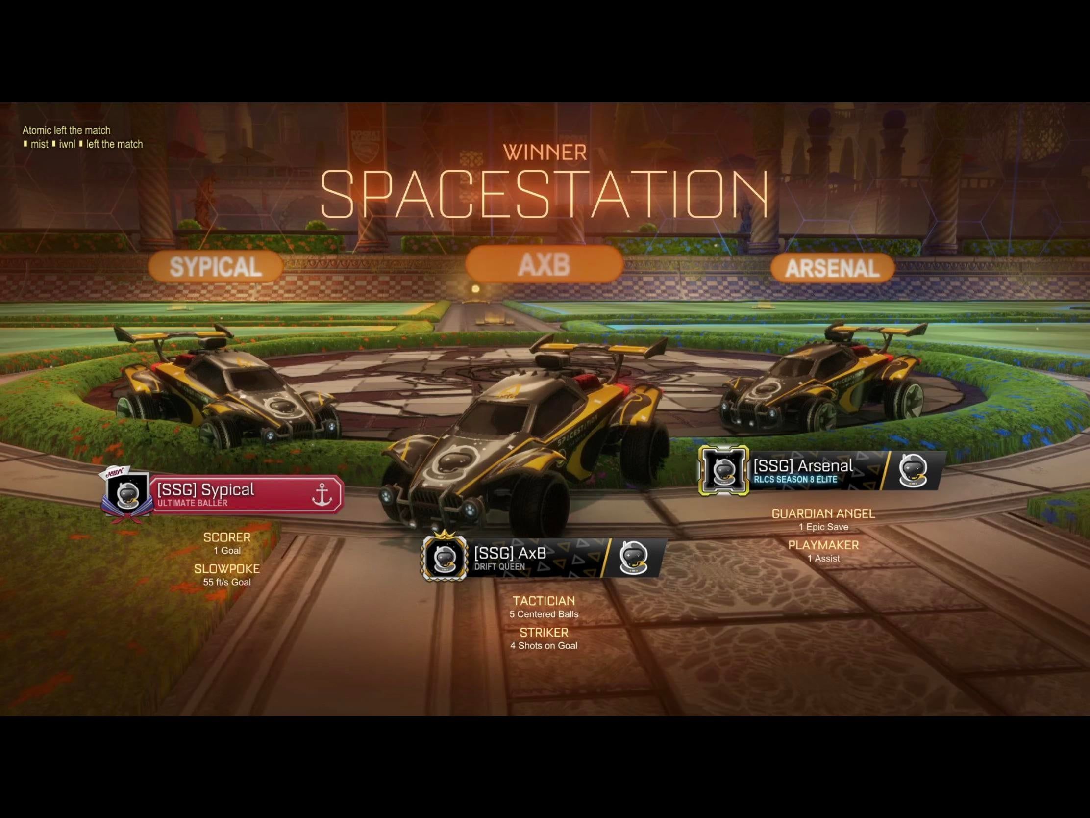 Appreciation Post for Spacestation Gaming, the only team to consistently sport their decal