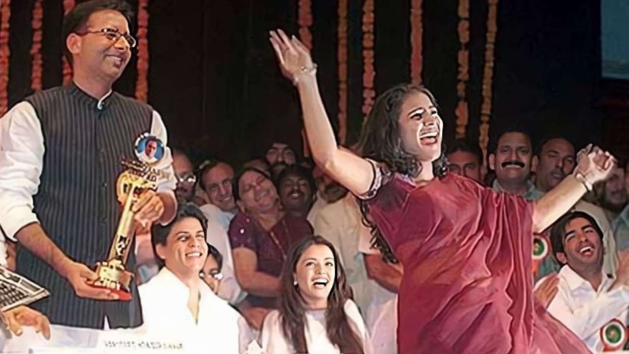 Photos: When Kajol left Shah Rukh Khan and Aishwarya Rai Bachchan in splits at 2002 event