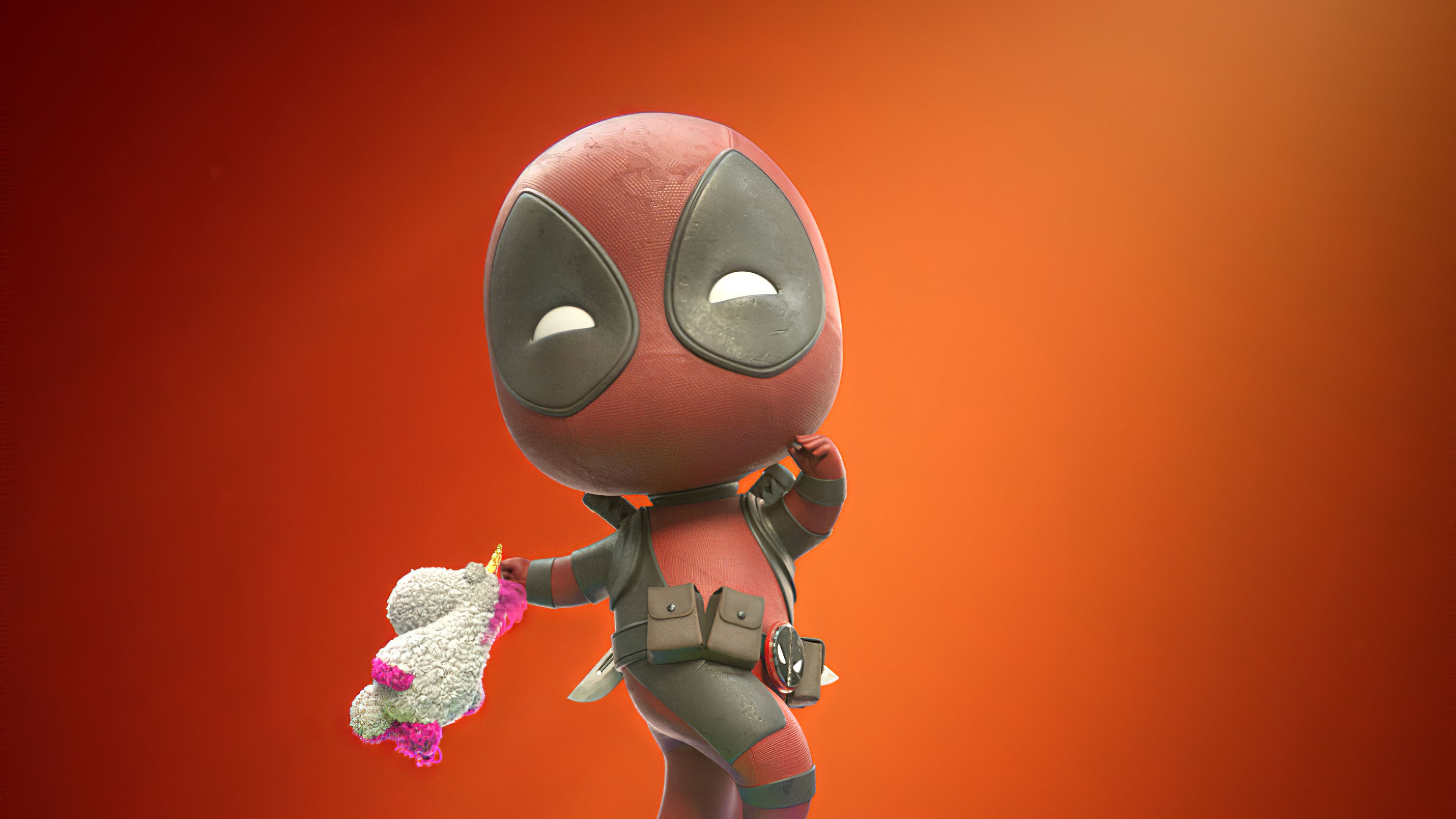 Chibi Deadpool Art, HD Superheroes, 4k Wallpaper, Image, Background, Photo and Picture