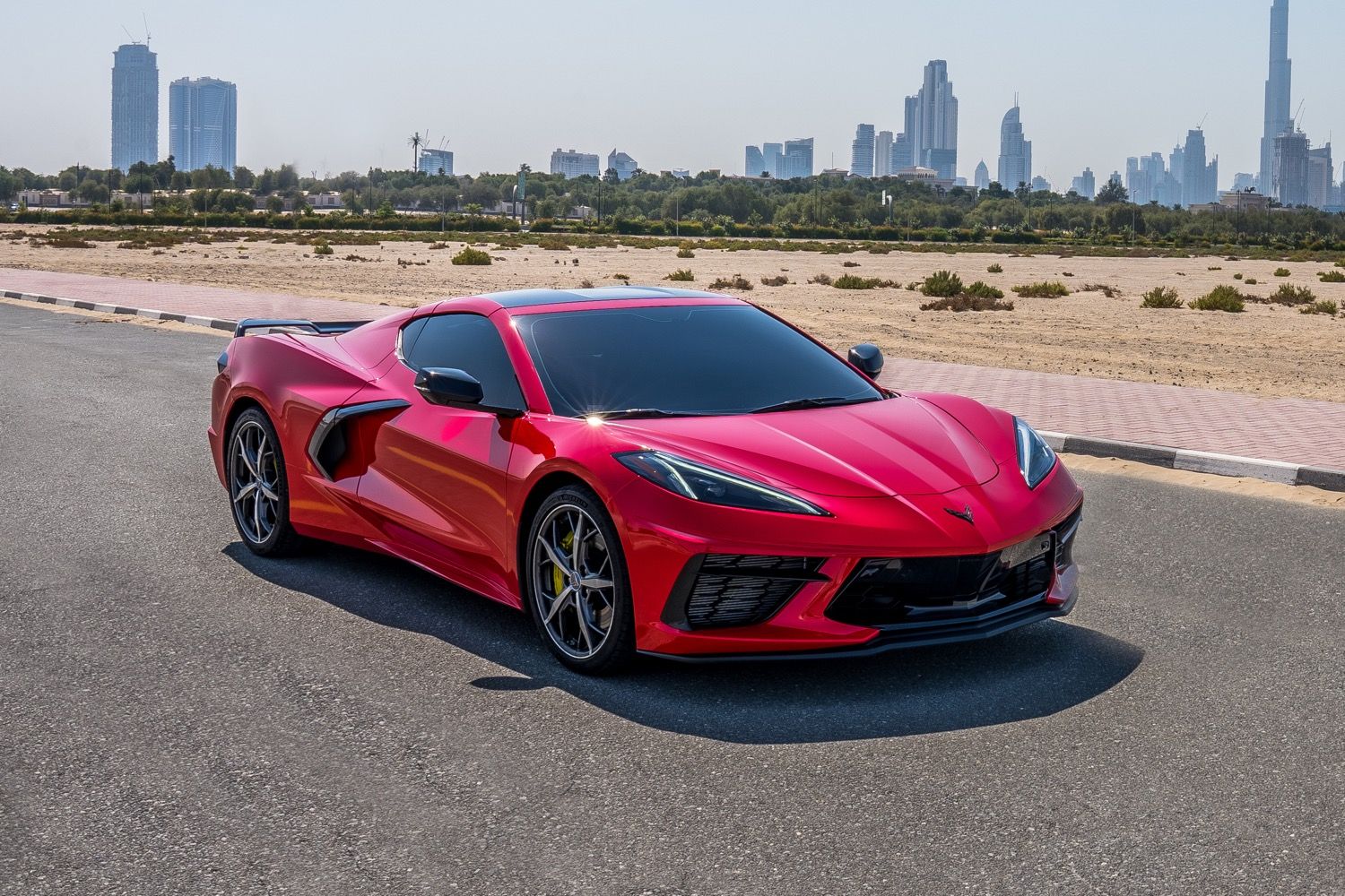 The 2020 C8 Corvette Arrives in the Middle East This Month