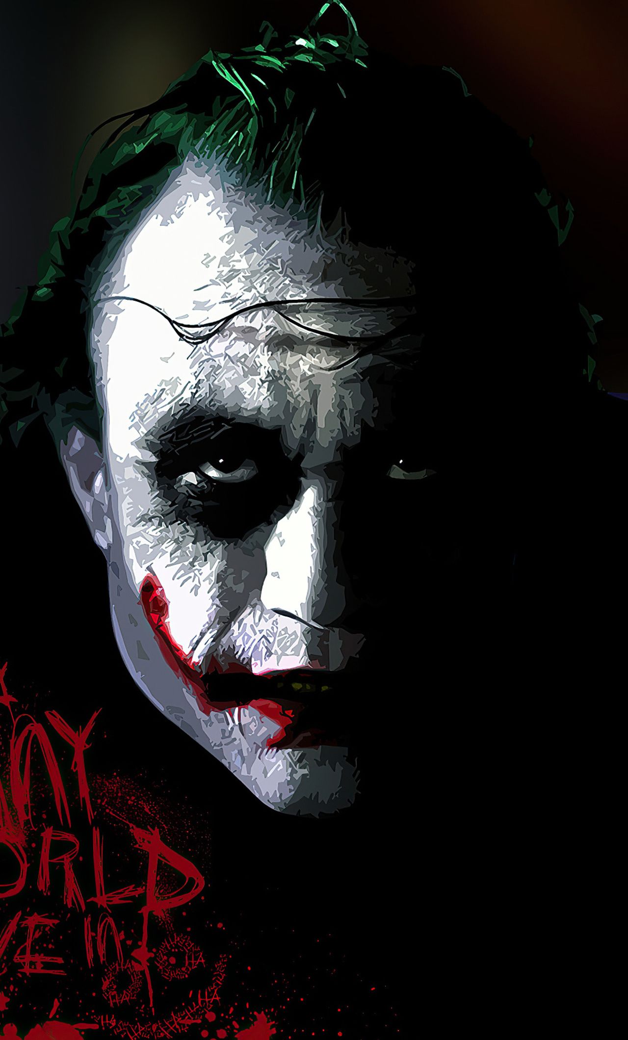 Joker Its Funny World We Live iPhone HD 4k Wallpaper, Image, Background, Photo and Picture